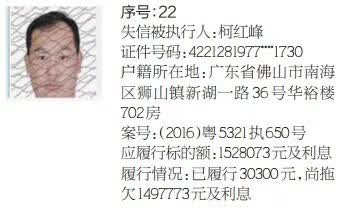 博愛縣老賴名單最新公布，揭示失信者的面孔與行為