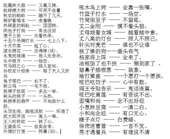 澳門正版資料大全與經典歇后語的文化交融