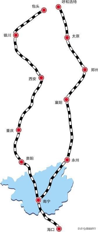 內(nèi)蒙古高鐵最新規(guī)劃圖，構(gòu)建現(xiàn)代化交通網(wǎng)絡(luò)，助力地區(qū)繁榮發(fā)展